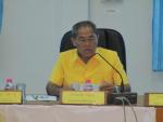 ประชุมหัวหน้าสว่นราชการ พนักงาน และหัวหน้าศูนย์พัฒนาเด็กเล็ก