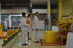 พิธีถวายเครื่องราชสักการะ และพิธีจุดเทียนถวายพระพรชัยมงคล เน