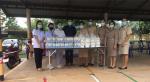 มอบอาหารและน้ำดื่ม สนับสนุนบุคลากรทางการแพทย์ รพ.พระอาจารย์แ